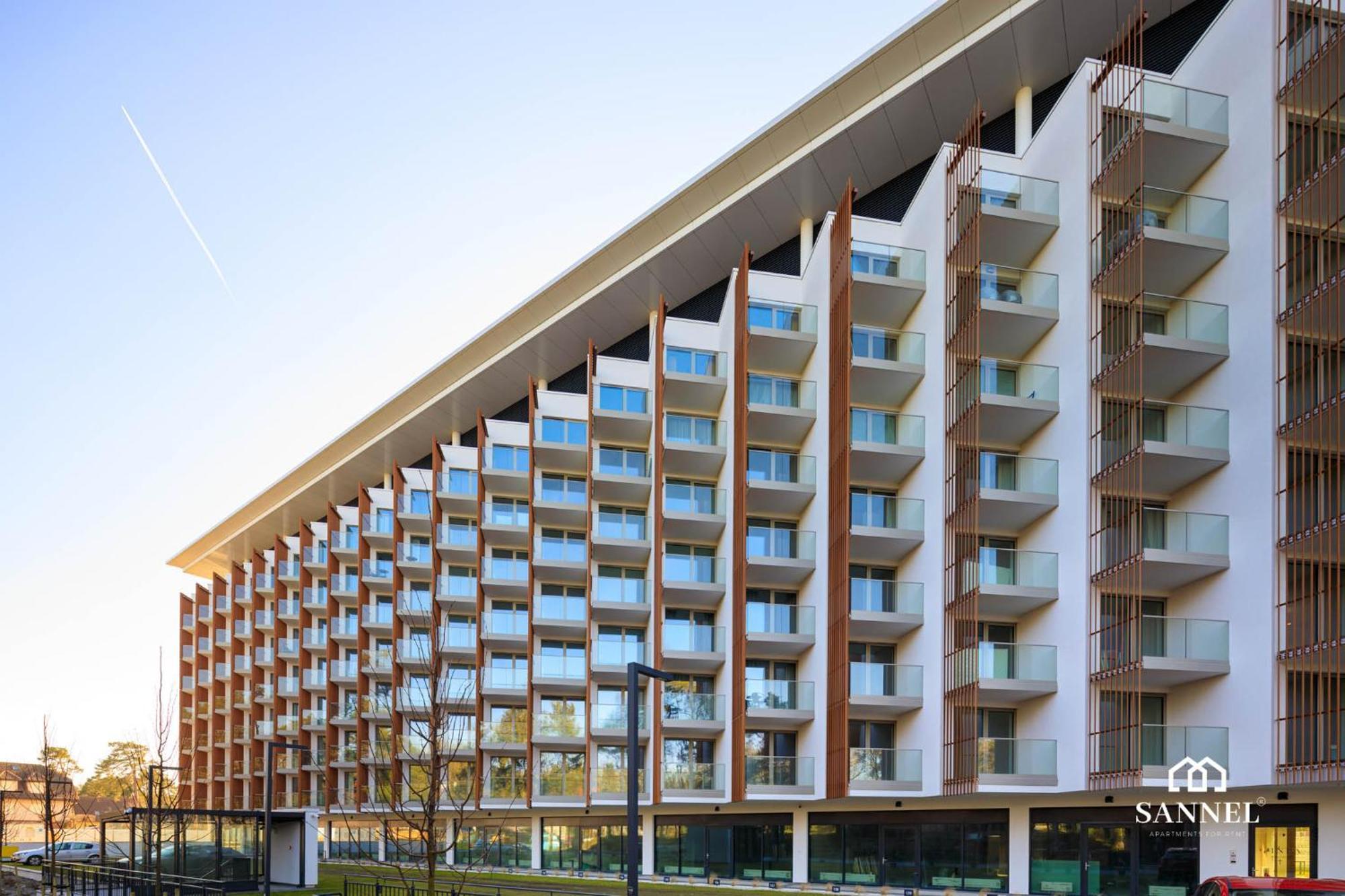 Apartament Golden Sand Z Dostepem Do Basenow,Jacuzzi,Strefy Saun- Pinea Apartments Pobierowo-Sannel Apartments For Rent 外观 照片