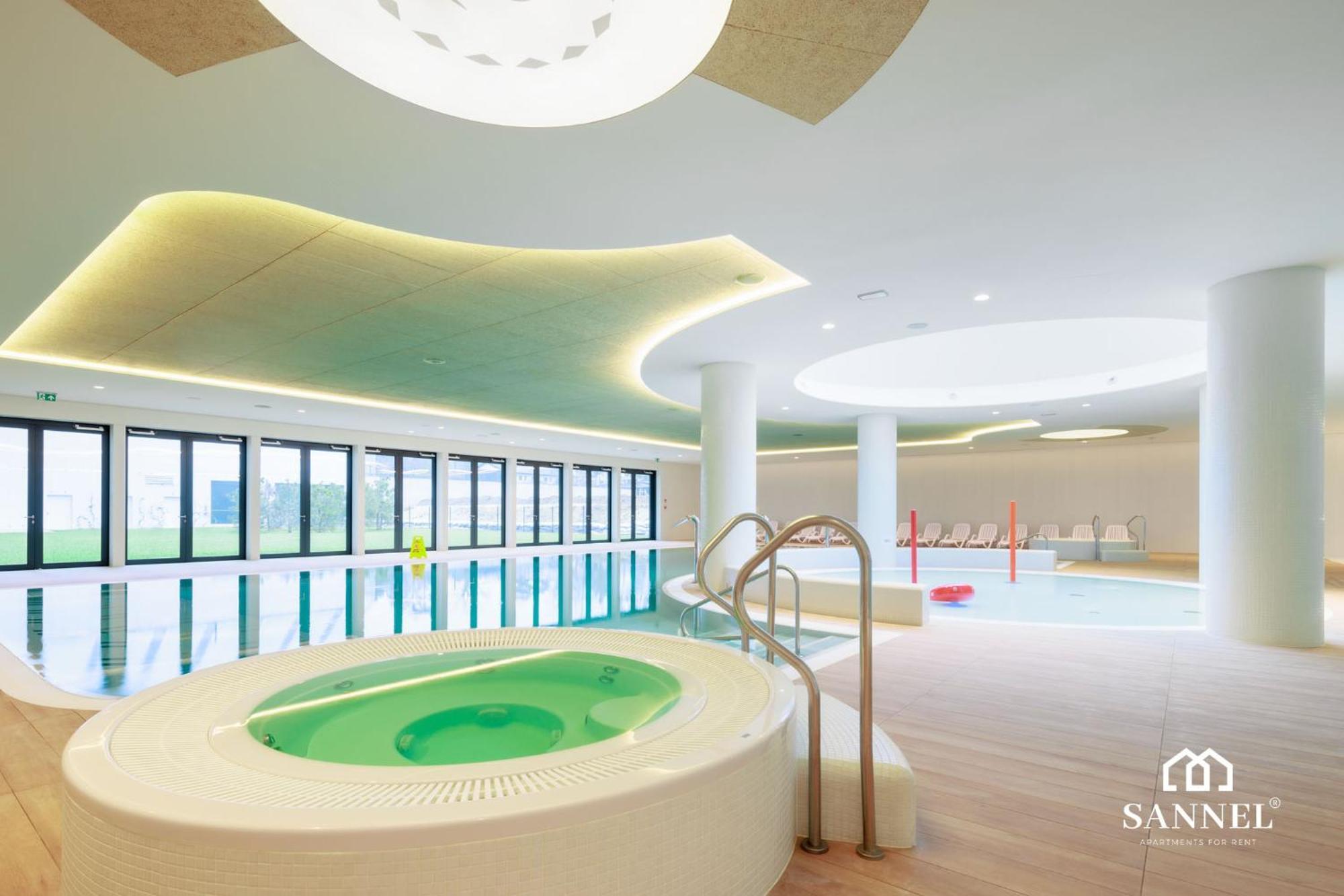 Apartament Golden Sand Z Dostepem Do Basenow,Jacuzzi,Strefy Saun- Pinea Apartments Pobierowo-Sannel Apartments For Rent 外观 照片