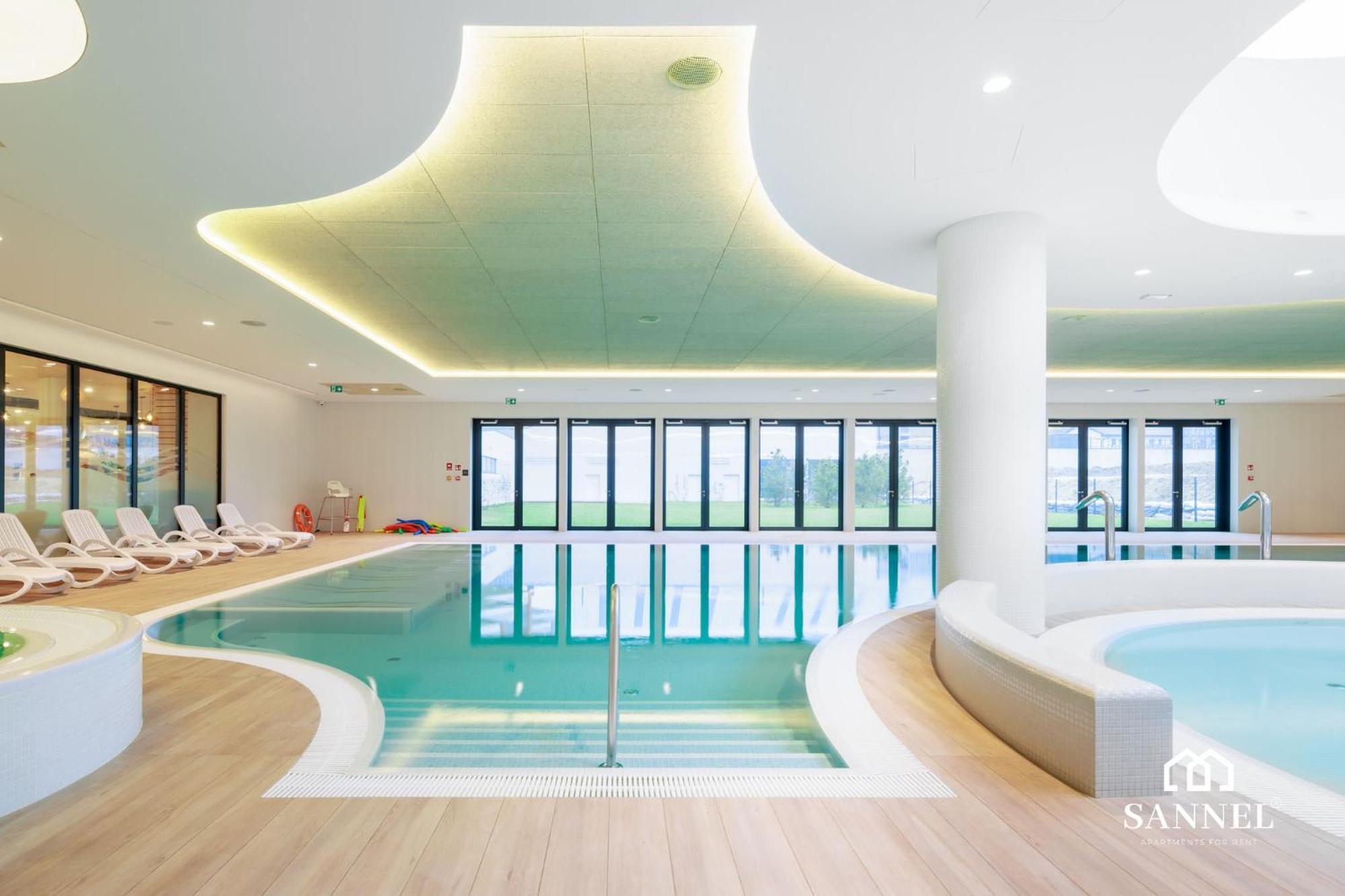 Apartament Golden Sand Z Dostepem Do Basenow,Jacuzzi,Strefy Saun- Pinea Apartments Pobierowo-Sannel Apartments For Rent 外观 照片