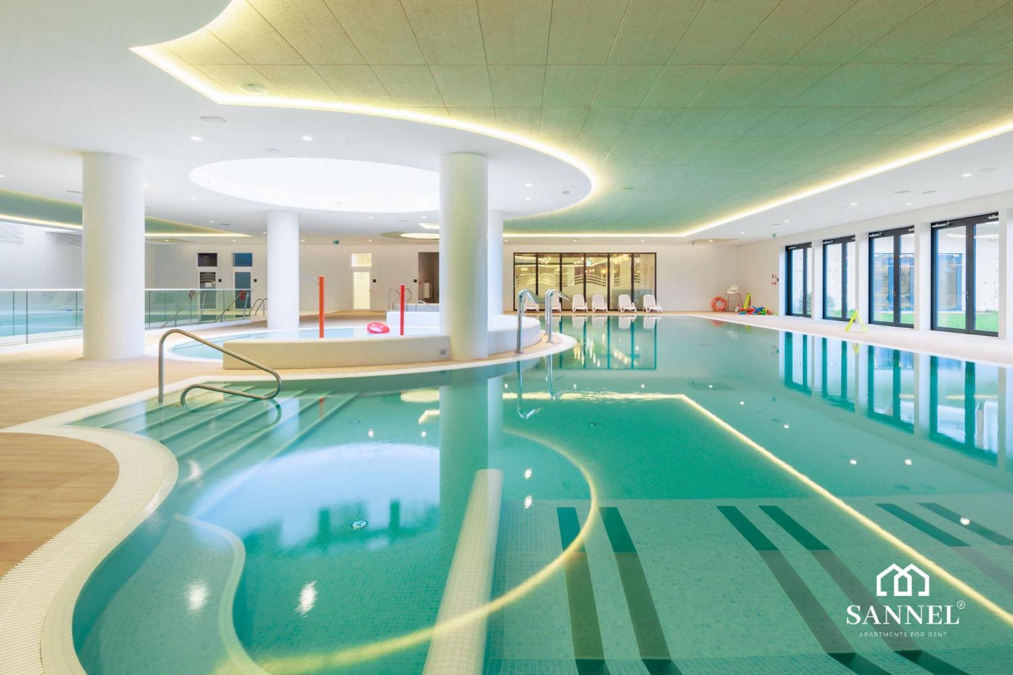 Apartament Golden Sand Z Dostepem Do Basenow,Jacuzzi,Strefy Saun- Pinea Apartments Pobierowo-Sannel Apartments For Rent 外观 照片